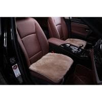 Накидка (квадрат) из искусственного меха, короткий ворс, 1 шт № IKC078