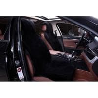 Накидка из натурального меха (овчина, короткий ворс, цельная шкура, Австралия) № С001