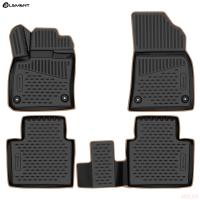 Коврики салона 3D для Geely Monjaro (2022-2025) с бежевым кантом № KANT.ELEM3DA67450210k.bg