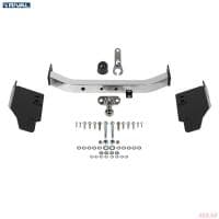 Фаркоп для Toyota Land Cruiser Prado 150 Black Onyx (2020-2024) с нерж. накладкой № F.5704.005