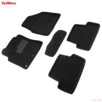 Коврики салона 3D текстильные для Nissan Qashqai (2007-2014) № 71690