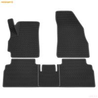 Коврики салона 3D EVA ромб резиновые для Omoda C5 (2022-2025) с серым кантом № 9250005102