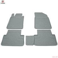 Коврики салона для Peugeot 508 (2012-2018) серые № NPL-Po-64-60-G