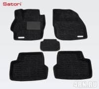 Коврики салона Satori Liner 3D Basic текстильные для Mazda 3 (2010-2013) № SI 02-00166