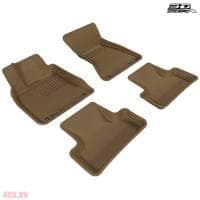 Коврики салона Sotra Liner 3D VIP бежевые для Audi Q5 (2009-2016) № ST 73-00028