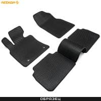 Коврики салона Rezkon EVA резиновые для Volkswagen Amarok (2010-2021) с черным кантом № 9035035101