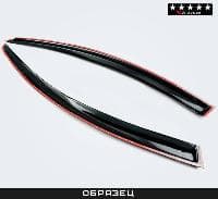 Дефлекторы передних окон V-Star для Renault Kangoo 3дв. (2009-2013) № D33223