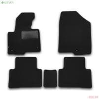 Коврики салона Klever текстильные Premium для Hyundai Santa Fe АКПП (2012-2018) № ACT.KVR03205422110kh