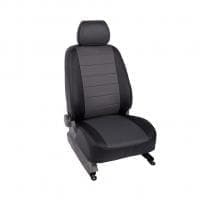 Чехлы "Alvi-Style" для Ford Focus 3 Trend (2011-2018) черно-серые № AL-CH26