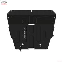 Защита картера и КПП оригинальная для Chery Tiggo 8 Pro Max (2022-2025) № CHR5211