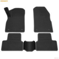 Коврики салона 3D EVA Ромб резиновые для Opel Astra J (2010-2010) с серым кантом № 9226010102