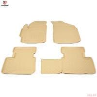 Коврики салона Norplast бежевые для Daewoo Matiz (2005-2015) № NPA11-C15-200-B