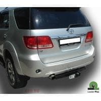 Фаркоп Лидер Плюс усиленный с кованым фланцевым шаром для Toyota Fortuner (2005-2011) № T122-F