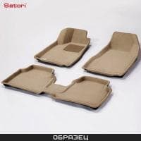 Коврики салона Satori Liner 3D Basic текстильные бежевые для Toyota Camry (2002-2006) № SI 02-00092