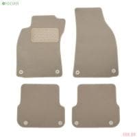 Коврики салона Klever текстильные Premium для Audi A4 седан, универсал (2007-2015) бежевые № KLEVER04040922112kh