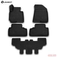 Коврики салона Element для Nissan Patrol Y62 (2010-2024) 3 ряда № CARNIS00039