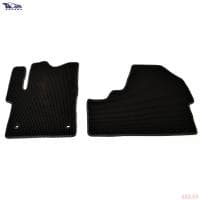 Коврики салона EVA для Peugeot Traveller (2018-2025) с серым кантом № TAS2D-1524.01.04