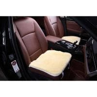 Накидка (квадрат) из искусственного меха, короткий ворс, 1 шт № IKC014