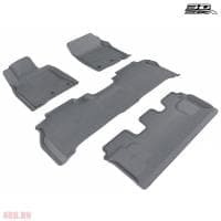 Коврики салона Sotra Liner 3D VIP серые для Lexus LX570 (2012-2021) 3 ряда № ST 73-00067