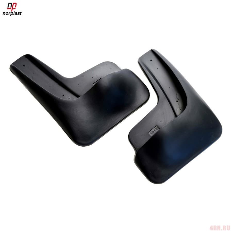 Брызговики задние для Kia Rio хэтчбек (2011-2016) № NPL-Br-43-51B