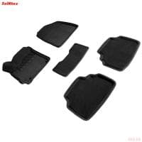 Коврики салона 3D текстильные для Kia Seltos (2020-2025) № 93391