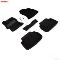 Коврики салона 3D текстильные для Subaru XV (2017-2023) № 93004