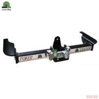 Фаркоп Лидер Плюс усиленный (с декоративной пластиной) для Toyota Land Cruiser Prado 150 (2009-2017) № T113-F(N)