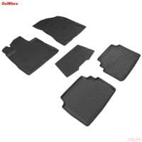 Коврики салона с высоким бортом для Hyundai Sonata (DN8) (2020-2025) № 94049