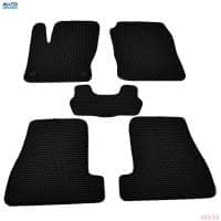 Коврики салона резиновые EVA для Ford Focus 3 (2011-2015) соты с черным кантом № EVAS.0175.01