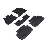 Коврики салона с высоким бортом для Kia Stinger (2017-2023) № 89386