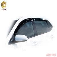 Дефлекторы окон CA Plastic Classic полупрозрачные для Kia Rio хетчбек (2011-2016) № 2010030307725