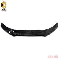 Дефлектор капота CA Plastic Classic черный для Toyota Land Cruiser Prado 150 (2014-2025) № 2010010109554