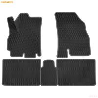 Коврики салона 3D EVA ромб резиновые для Exeed LX (2021-2025) с серым кантом № 9260015102