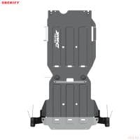 Защита КПП для Isuzu D-Max с вырезом D-Max (2017-2020) № 32.3155