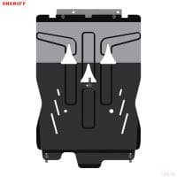 Защита картера и КПП для Audi A4 (Avant) 4WD (2006-2008 № 02.4080