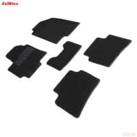 Коврики салона Lux текстильные для Hyundai Solaris (2017-2022) № 89149