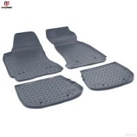 Коврики салона для Audi A4 (1995-2001) серые № NPL-Po-05-28-G
