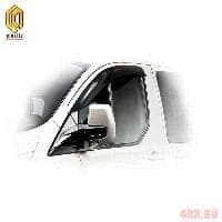 Дефлекторы окон CA Plastic Classic полупрозрачные для Ford Tourneo Custom (2013-2023) № 2010030308883