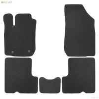 Коврики салона EVA для Renault Sandero (2009-2014) с черной окантовкой 5 шт. № EVA.B.0504102522110k
