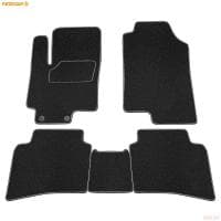 Коврики салона Rezkon текстильные для Hyundai Solaris (2017-2022) № 2020050200