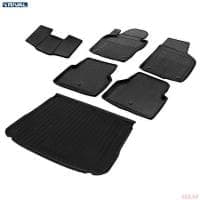 Комплект ковриков салона и багажника для Volkswagen Tiguan (2011-2017) № K15805001-3