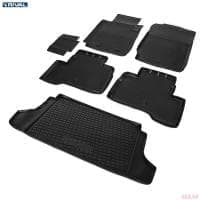 Комплект ковриков салона и багажника для Suzuki Grand Vitara 5дв. (2012-2015) № K15501002-1