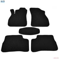 Коврики салона резиновые EVA для Hyundai Accent (2000-2011) соты с черным кантом № EVAS.0242.01