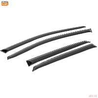 Дефлекторы окон AutoFlex для Volkswagen Polo седан (2010-2020) литьевой поликарбонат № 858101