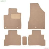 Коврики салона Klever текстильные Premium для Nissan Murano (2016-2022) 5 шт. бежевые № KLEVER04365822112kh