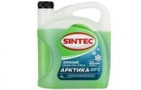 Жидкость омывателя незамерзающая -20C Sintec Арктика готовая 4 л 900601