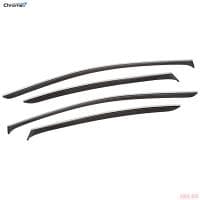 Дефлекторы окон Chromex для Volkswagen Passat B6 седан (2006-2011) с хромированным молдингом № CHROMEX.63032