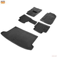 Комплект ковриков салона и багажника для Kia Rio X (2020-2023) № K9230105-1