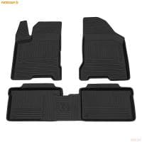 Коврики салона Rezkon резиновые для Lada (ВАЗ) Vesta (2015-2025) (Light) № 1039045200