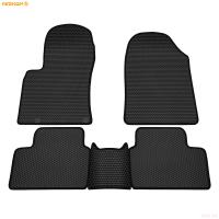 Коврики салона EVA cоты резиновые для Kia Ceed (2018-2025) с черным кантом № 9121005301